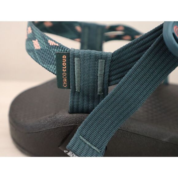 Chaco JCH107986 Women's Sz 11 Warren Pine Green Z/Cloud X Strappy Sandals - Picture 7 of 16